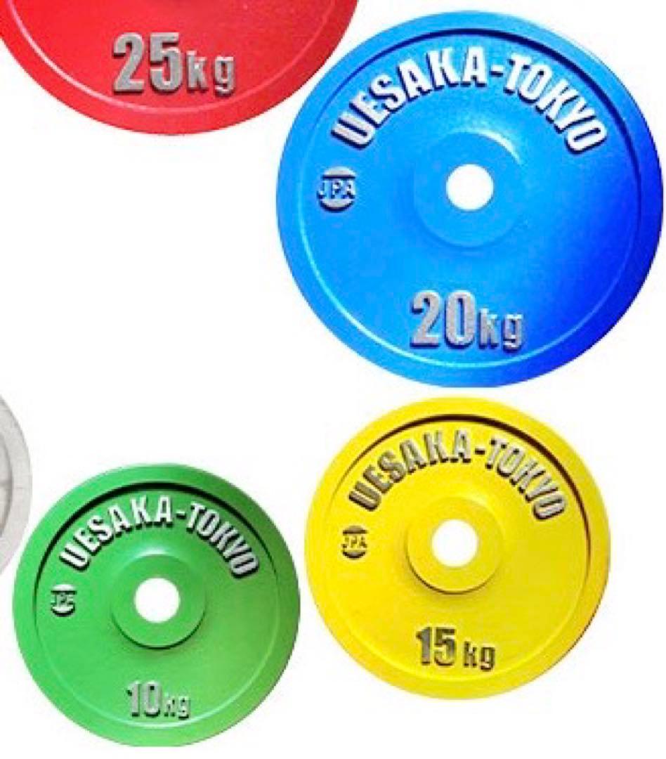 【ウエサカ】パワーリフティング用メタルプレート 90kgセット メタルプレート｜ウエサカ オフィシャルサイト