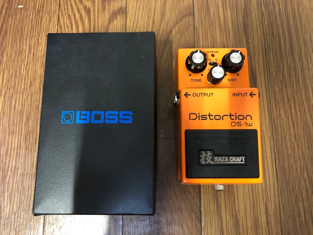 BOSS DS-1w WAZA CRAFT ディストーションペダル 動画あり】BOSS DS-1W｜40年以上の歴史を持つディストーション・ペダル
