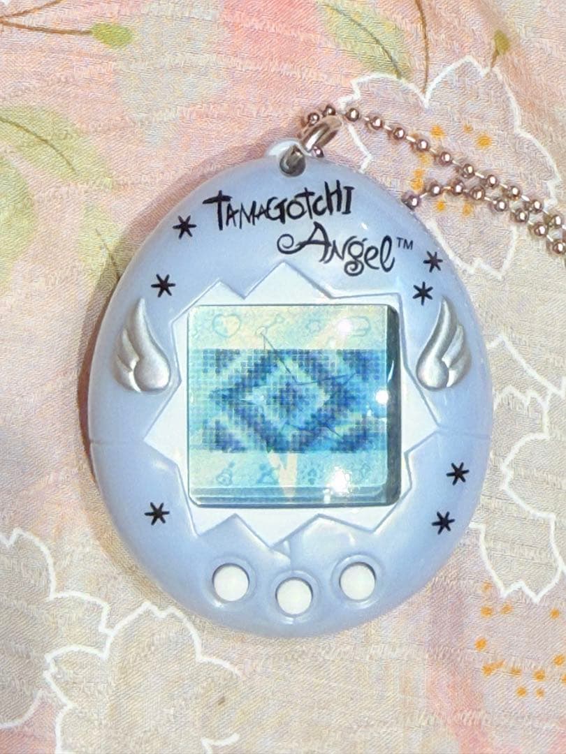 【動作確認済】海外版てんしっちのたまごっち パールブルー