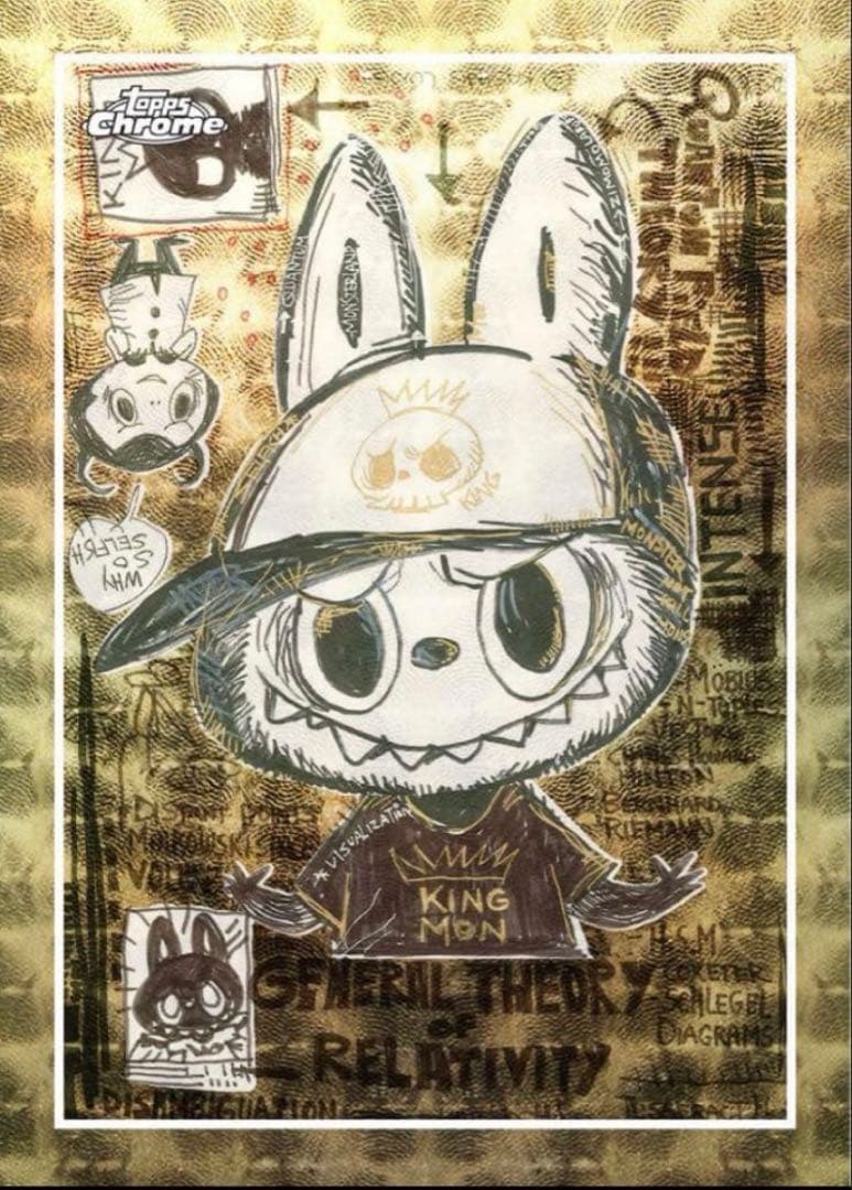 topps chrome labubu ラブブ トレカ 新品未開封1箱 - メルカリ