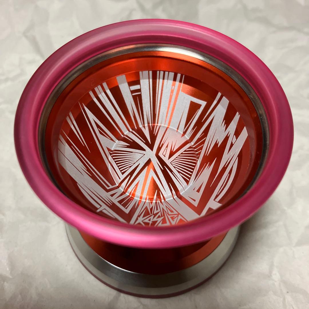 ヨーヨーリクリエーション　サベージ　ロゴあり　オレンジピンクリム カリブーロッジ「スワン」【ピックアップアイテムFROM渋谷店#311