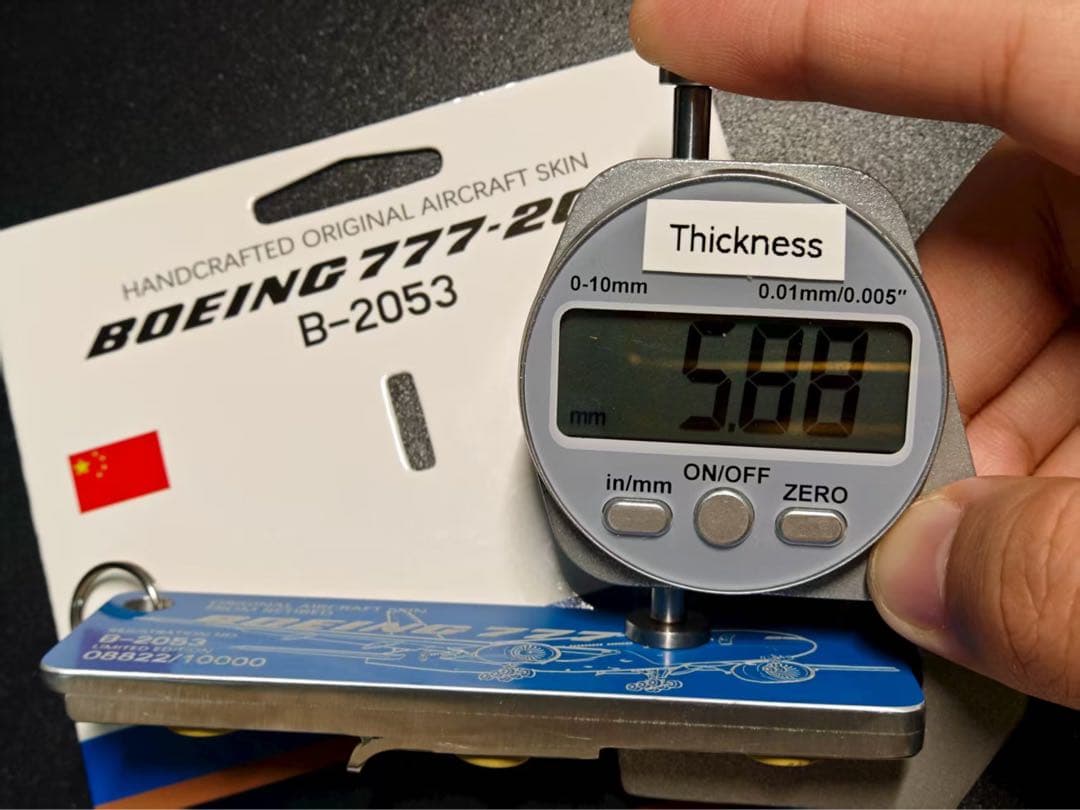 中国南方航空 Airlinertags B777-21B ぶ厚いパーツの通販はau PAY