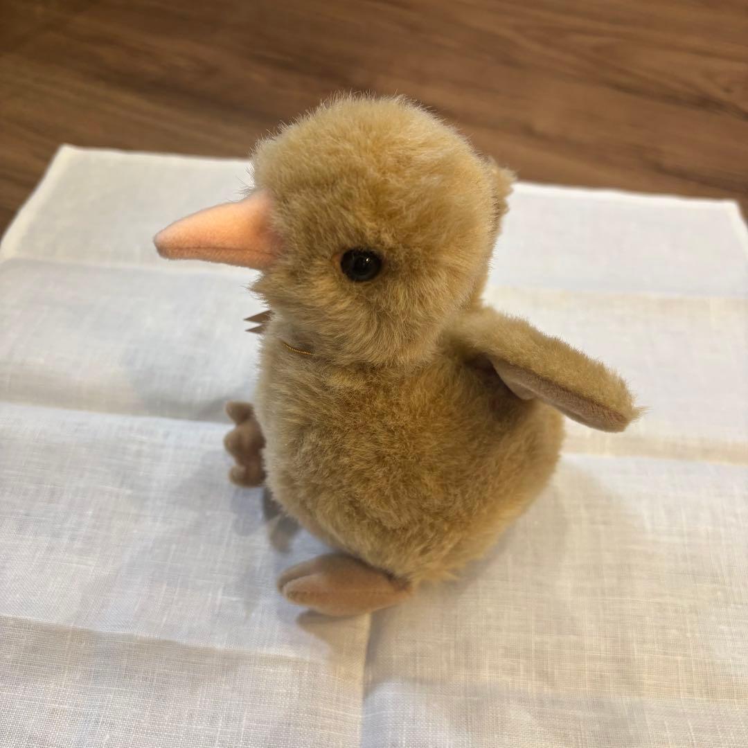 日本野鳥の会　ぬいぐるみ　タンチョウ　ヒナ　ヤマネ工房