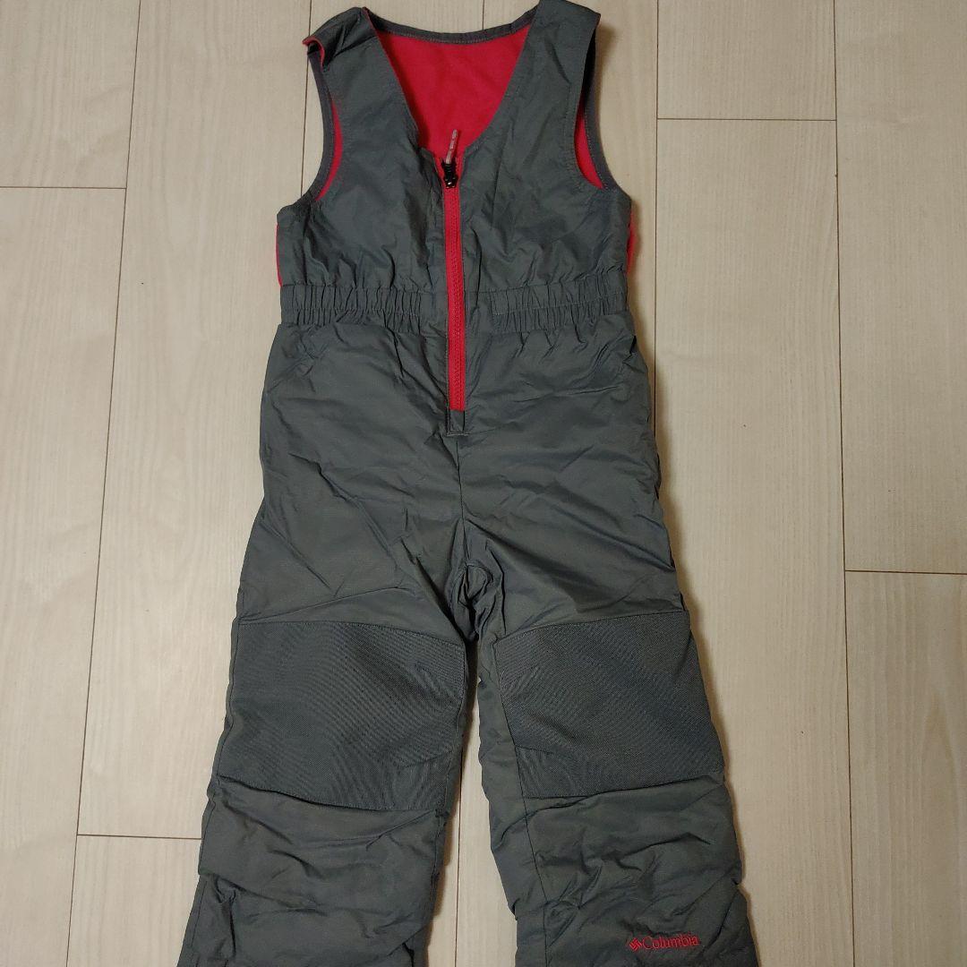 Columbia 子供用スノーボードウェア グレー/レッド - メルカリ