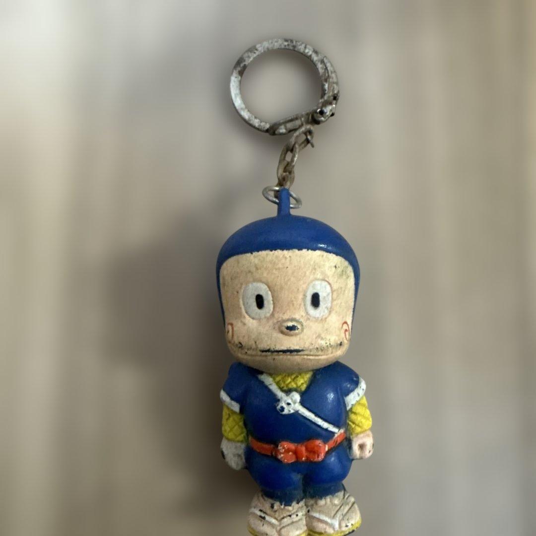 □ 昭和レトロ 当時物 忍者ハットリくん キーホルダー □ 藤子不二雄A