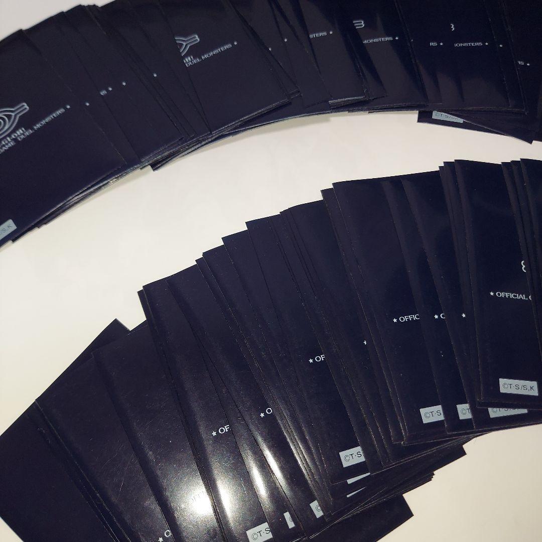 遊戯王OCG ウジャト眼 スリーブ 絶版 青 98枚 外装袋付き