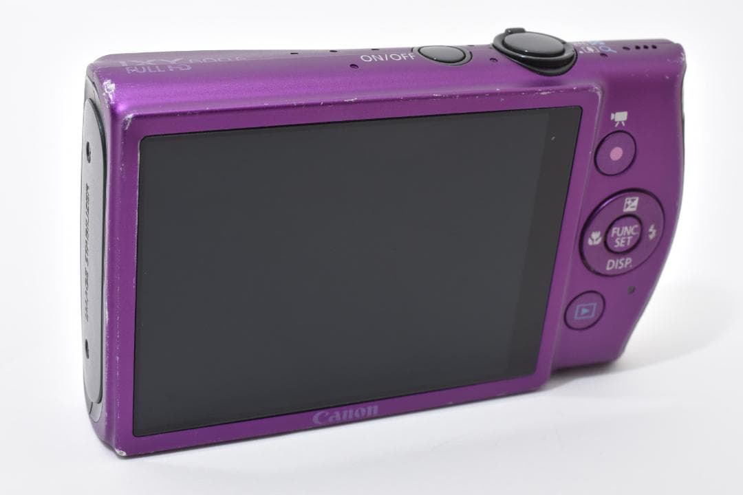 キヤノン　Canon IXY 600F パープル《動作確認済み・すぐ使えます！》