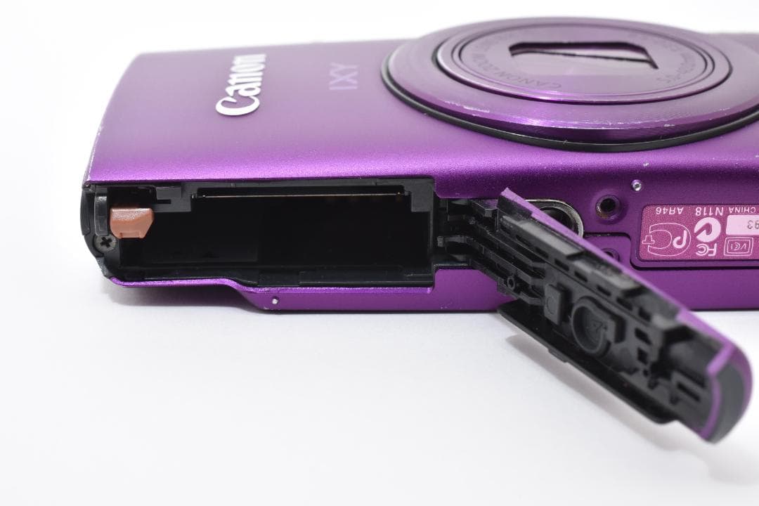 キヤノン　Canon IXY 600F パープル《動作確認済み・すぐ使えます！》