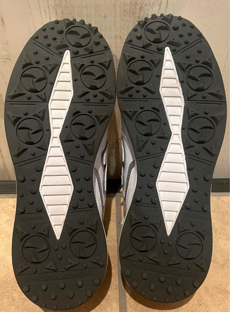 美品】ニューバランス 996 ゴルフシューズ 25cm スパイクレス 白