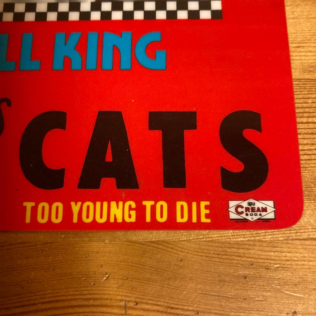 BLACK CATS 非売品下敷き&小冊子&ステッカーセット　ロカビリー