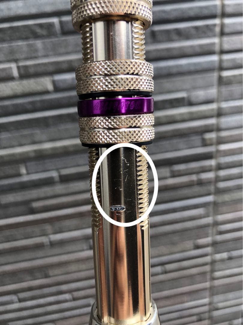 ALLIGATOR LT8-180K ライトロッド中古 トリガー付き - メルカリ