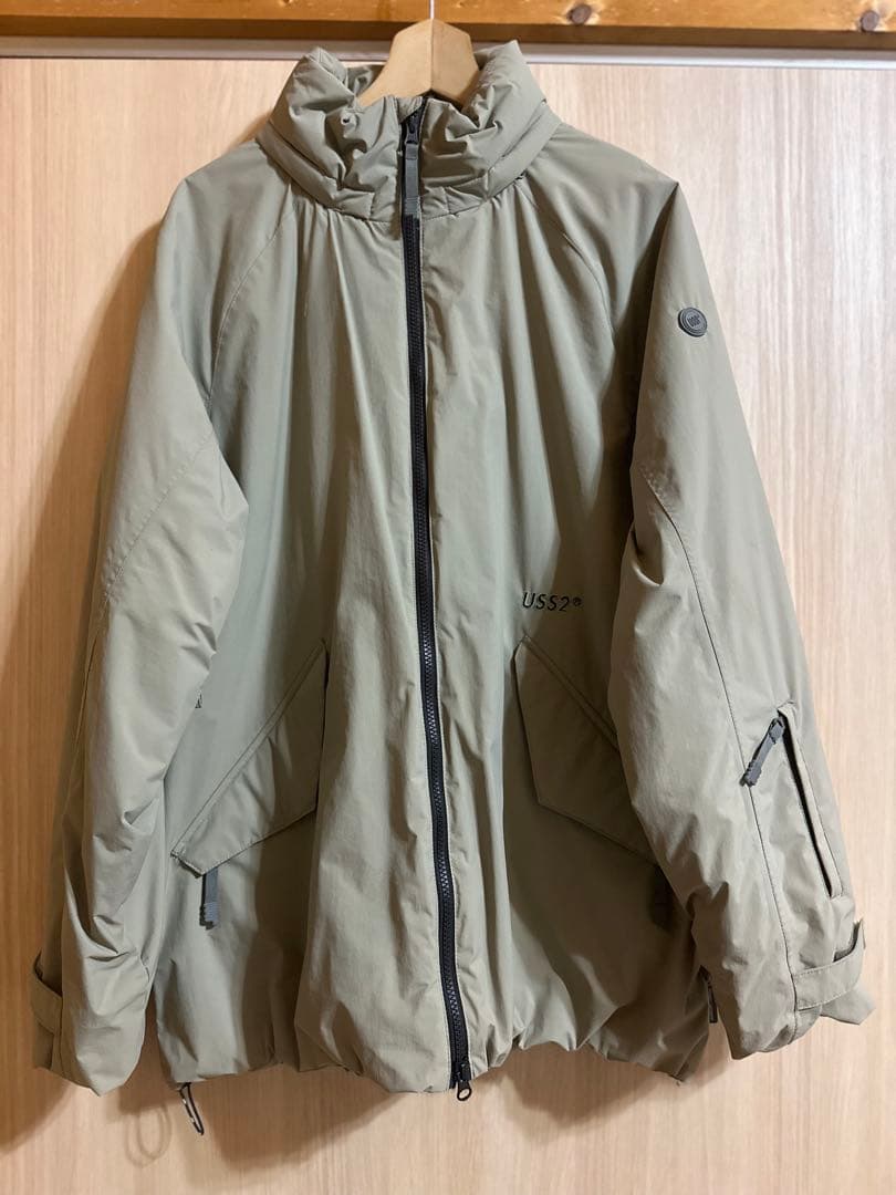 uss2オストゥー スノーボードジャケット ベージュ MEDIUM USS2】Overscape JKT ボードウエア ユニセックス 全3色 (USS2