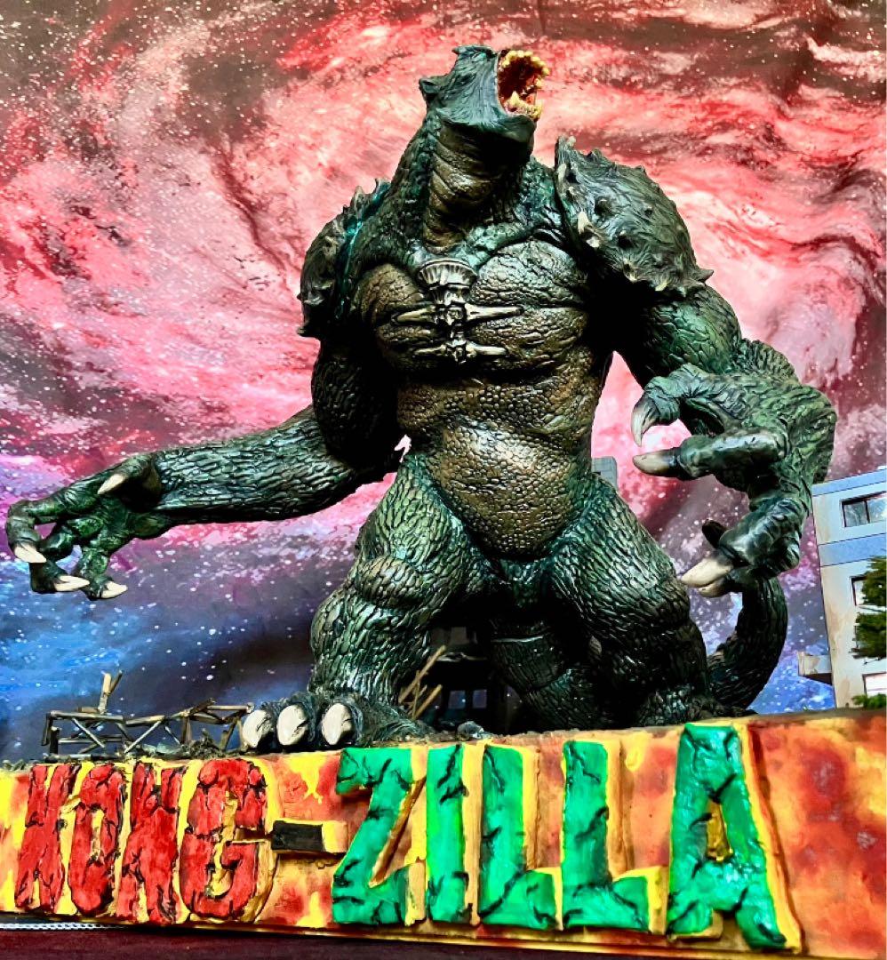 キングコング対ゴジラ コングジラ『KONG-ZILLA』レジン・ジオラマ￼完成品