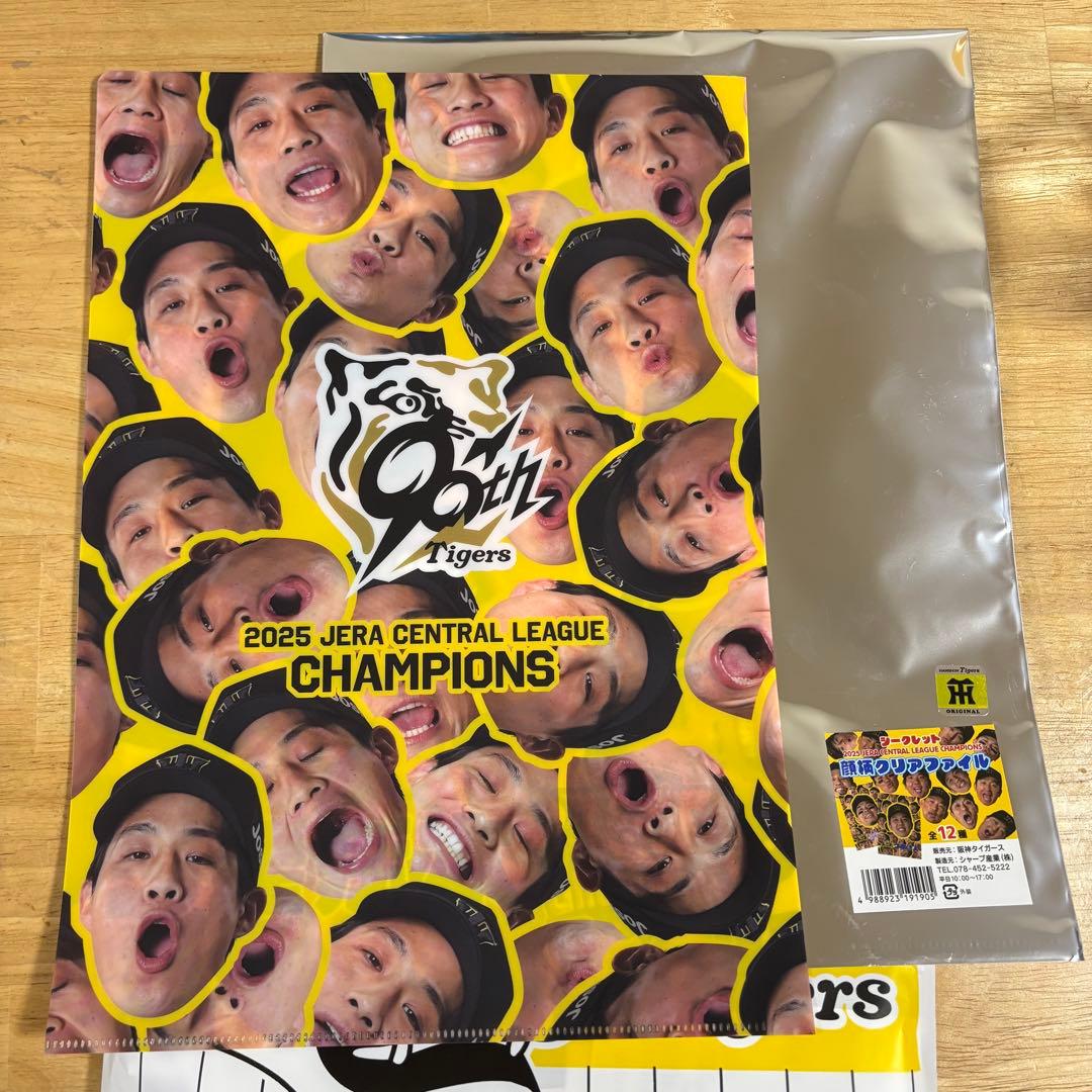 木浪聖也 リーグ優勝記念 顔柄クリアファイル - メルカリ