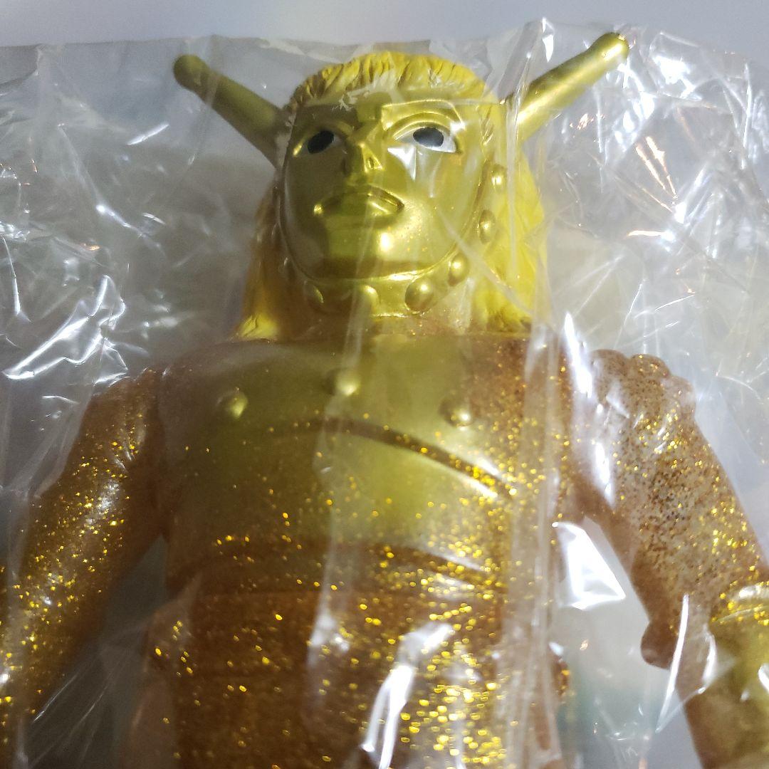 マーミッド　ソフビ　マグマ大使　ゴールド グリッター フィギュア