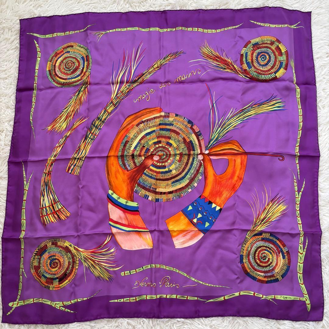 美品◇HERMES エルメス カレ90 【手仕事の魅力】 シルク スカーフ 楽天市場】極美品 HERMES エルメス カレ90 シルク スカーフ FOLLE