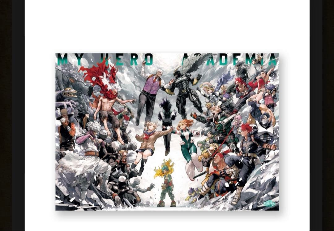 僕のヒーローアカデミア　ヒロアカ　ポスター