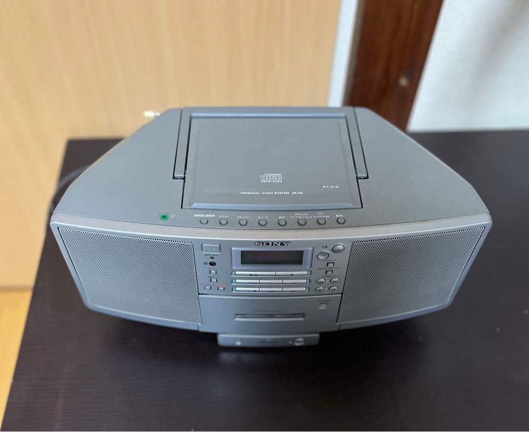SONY CDラジカセ ZS-D5 MD Link 搭載 - メルカリ