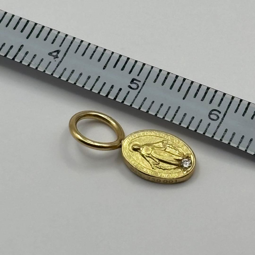 SJX エスジェーエックス K18 750 マリア メダイ チャーム - メルカリ