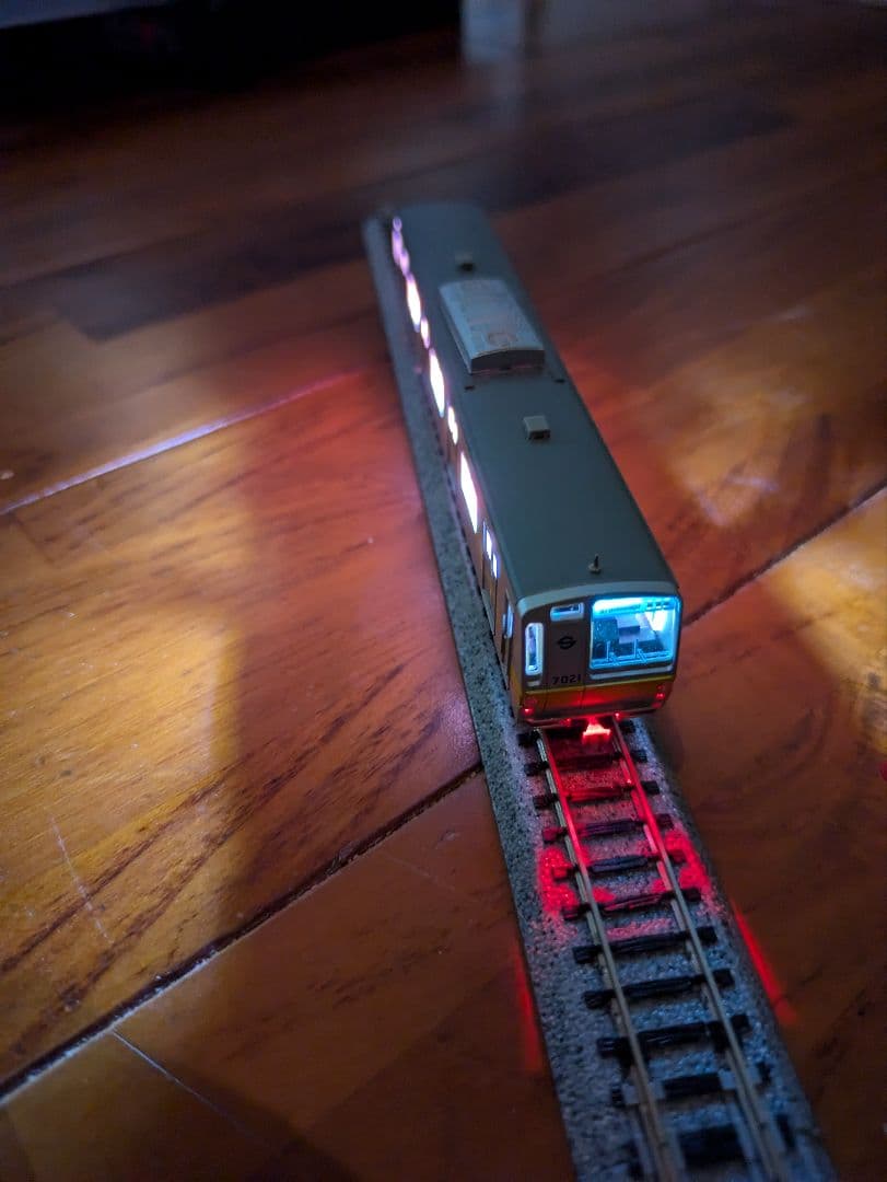 マイクロエース営団地下鉄7000系 冷房準備車6両セット室内灯、GM