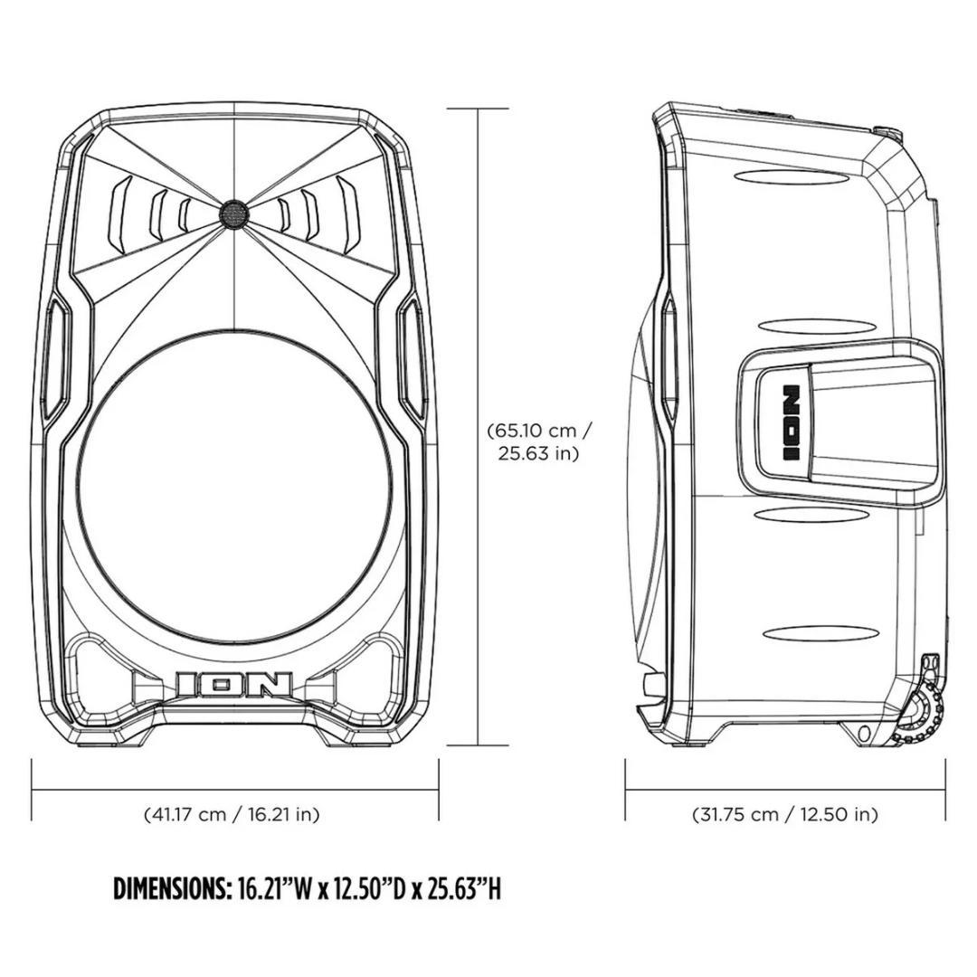 ION Audio Total PA Apex パーティーはこれ1台におまかせ - メルカリ