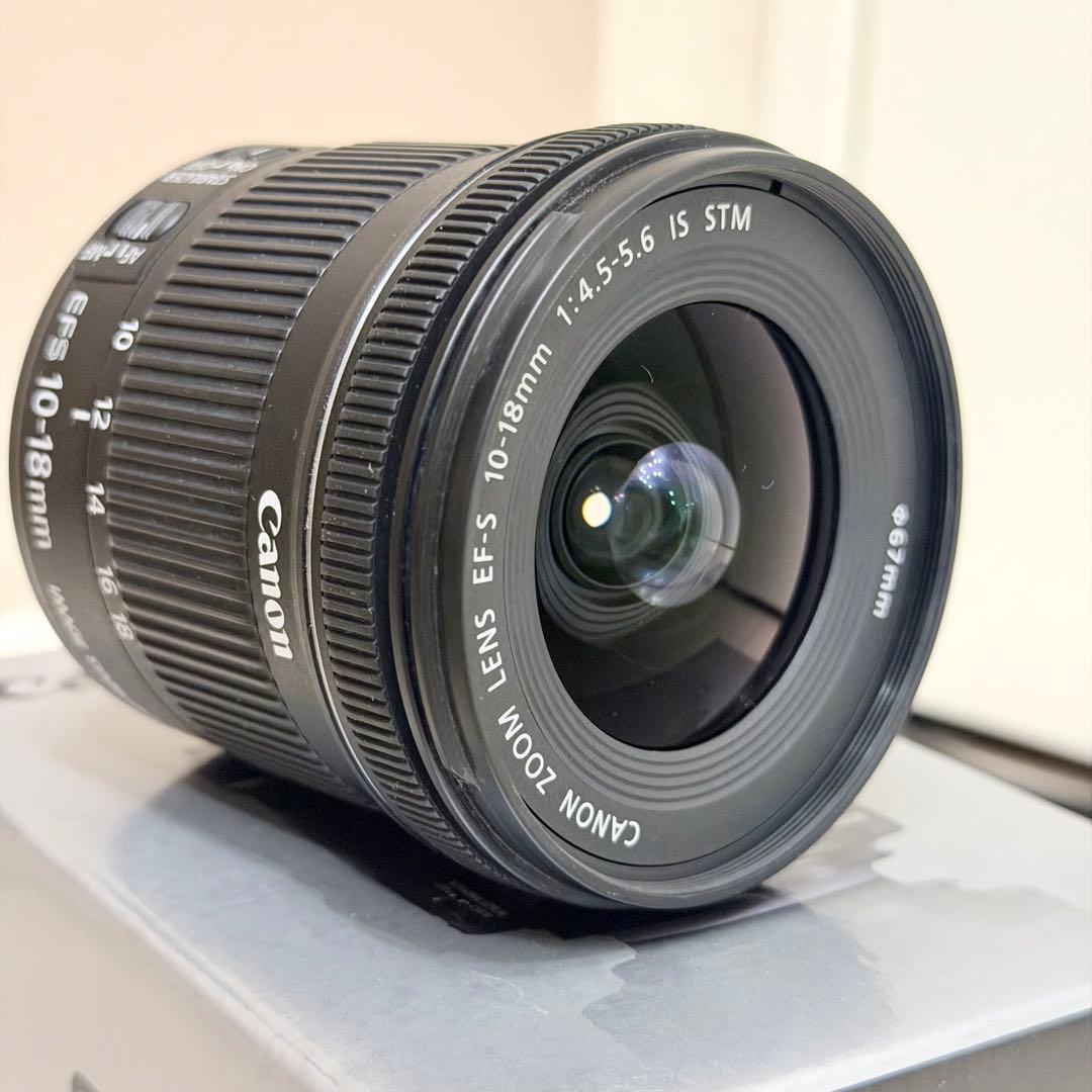 【フード付】Canon EF-S 10-18mm F4.5-5.6 IS STM