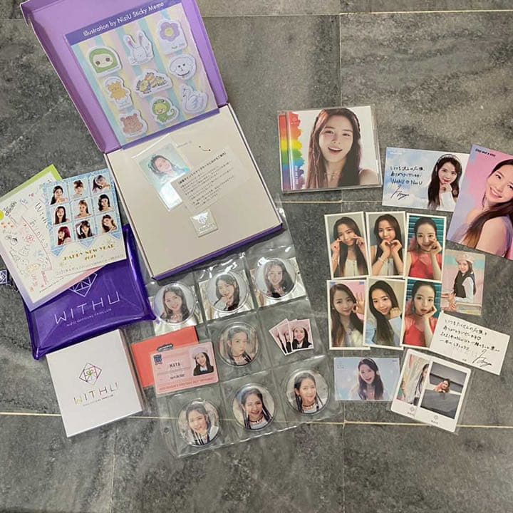 NiziU マヤ 公式グッズセット NiziU マヤ トレカセット - メルカリ