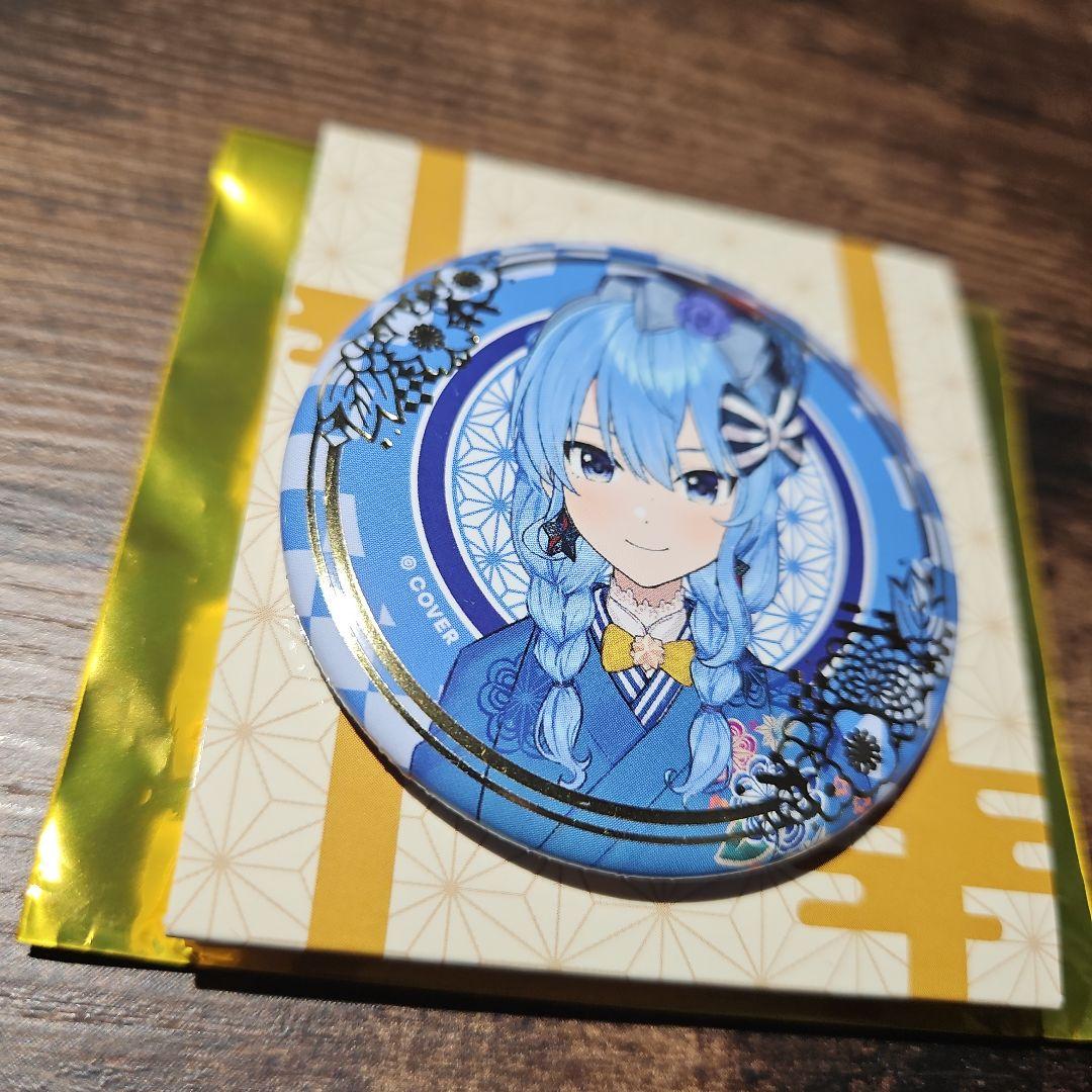 ホロライブ ランダム箔押し缶バッジ 正月衣装ver.星街すいせい - メルカリ