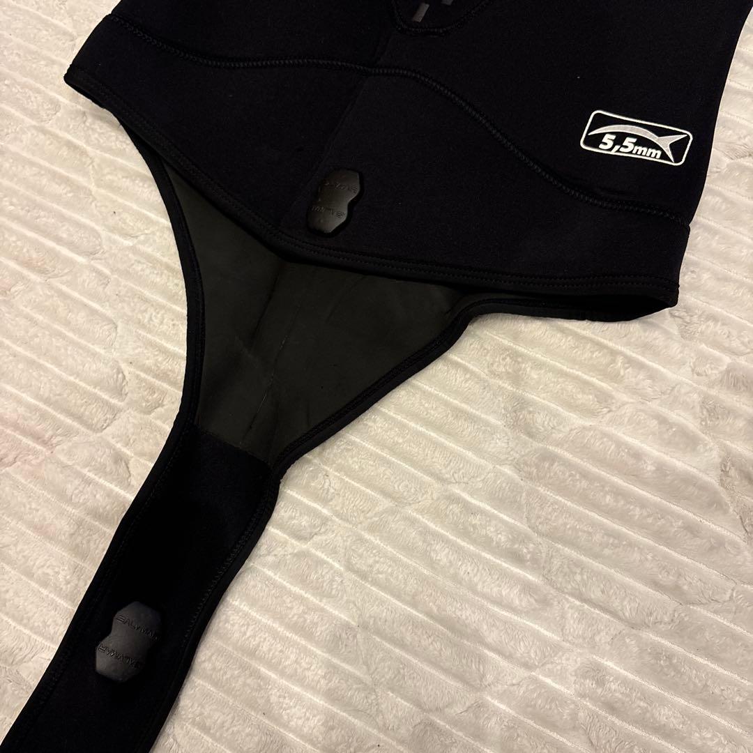 SALVIMAR フード付きウェットスーツ 5.5mm 上下