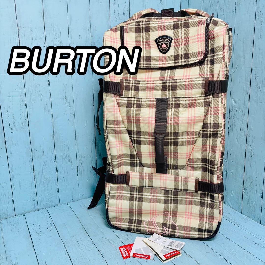 BURTON バートン　大型キャリーバッグ　ウィーリーダブルデック　美品　89L GI4【中古品】BURTON バートン キャリーバッグ 大型 ウィーリーダブル