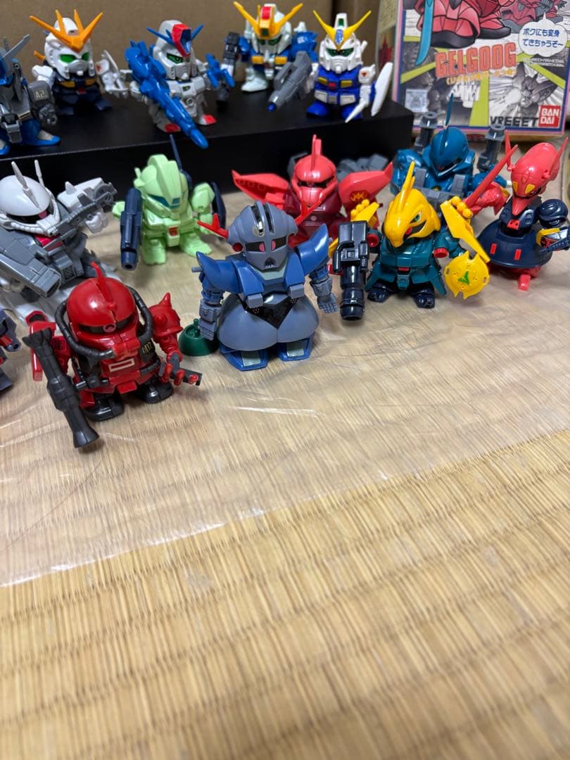 完成品 昭和BB戦士 SDガンダム 16体まとめ売り 箱、説明書、ランナー等