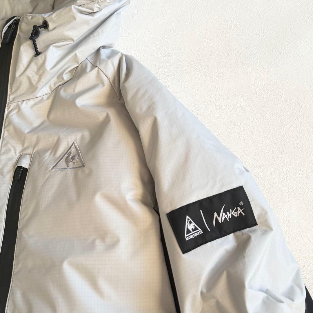 美品 NANGA ルコック コラボダウン M オーロラテックス ゴルフ - メルカリ