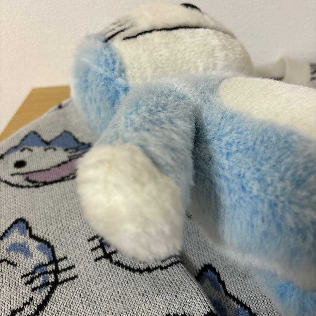 セキグチ　11ぴきのねこ　ぬいぐるみブルー　グラニフニットS