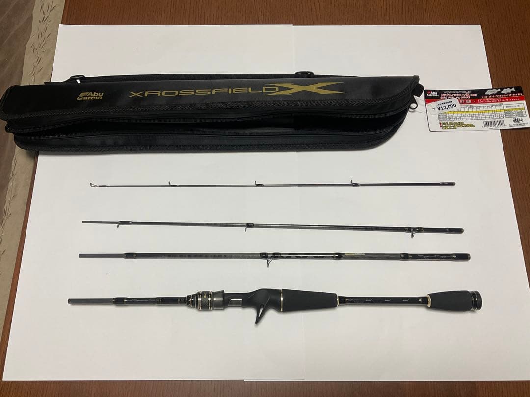 Abu Garcia XRFC-654ML-BF-MB シーバス、バス、トラウト パックロッドレビュー アブガルシア クロスフィールドXRFC-654ML-BF-MB