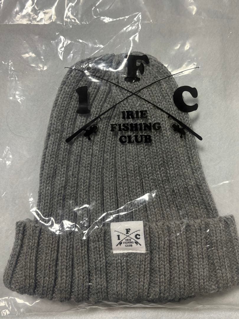 Irie Fishing Club グレー ニット帽 - メルカリ