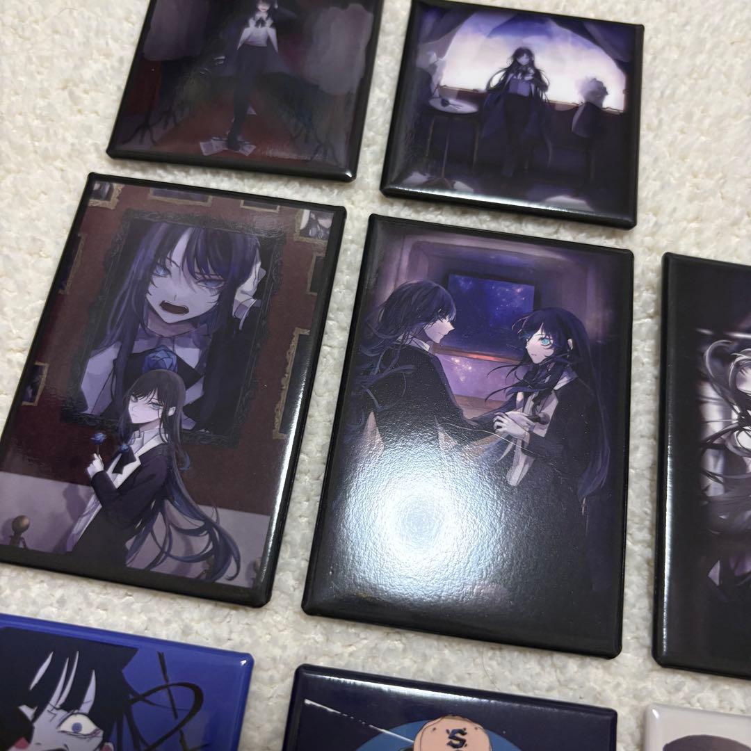 Ado モナ・リザの横顔グッズ こう見るとアタシも大きくなったもんねぇ〜缶バッジ