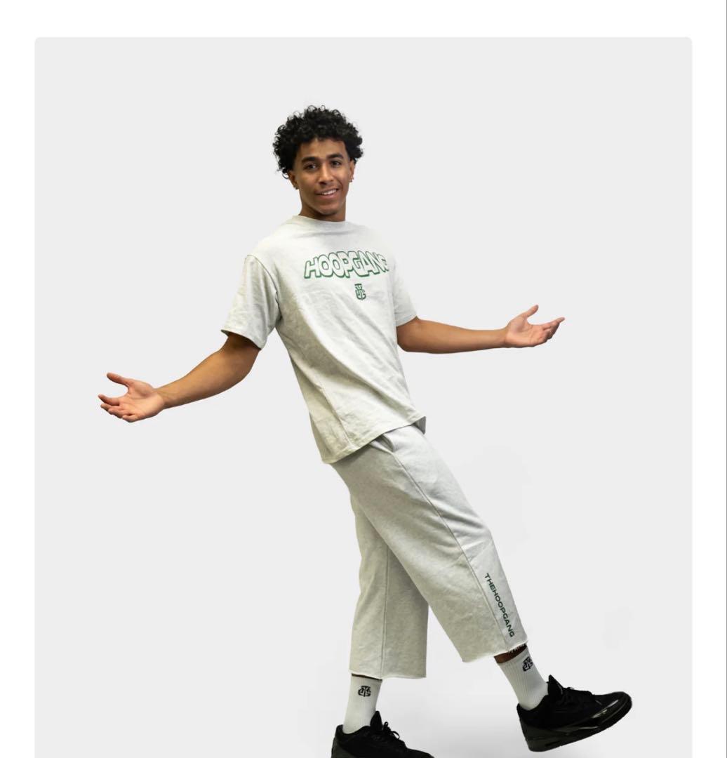 ⭐️ THG OG クロップド スウェットパンツ ブラック1枚、グレー1枚