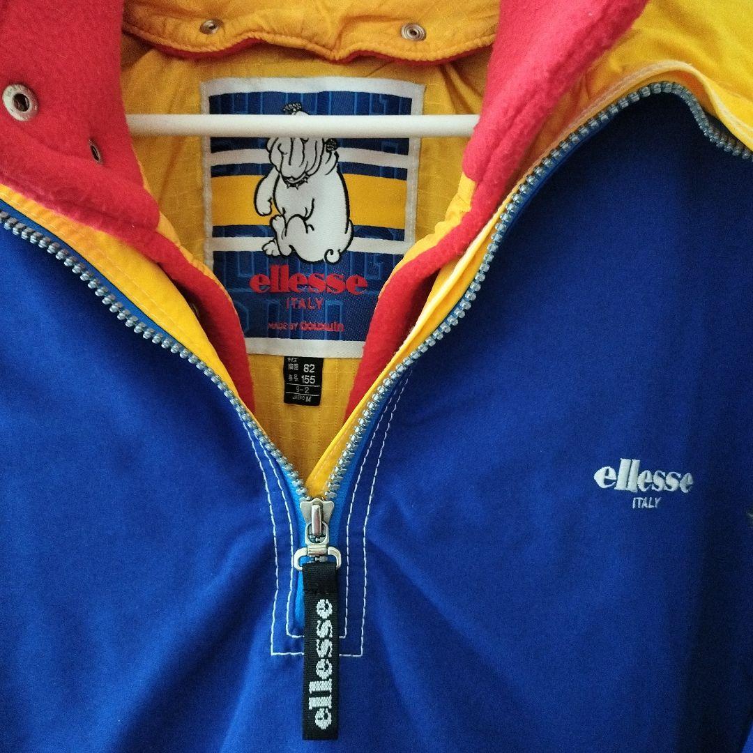 ellesseエレッセ スキー スノボ ウェア 上下セット レトロ 派手 - メルカリ