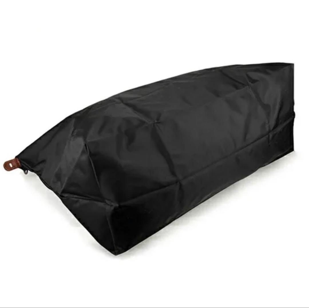 《極美品》ロンシャン　ルプリアージュ　バッグ 折り畳みトラベルバッグ　ボストン黒