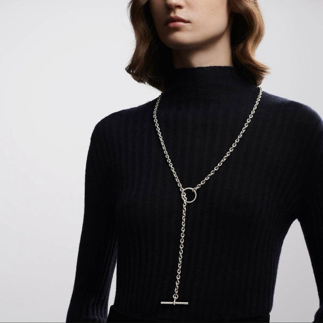 希少新品！HERMES エルメス シェーヌダンクル エシャペ ロング