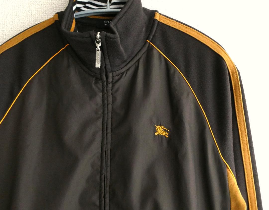 BURBERRY BLACK LABEL ホースロゴ トラックジャケット - メルカリ
