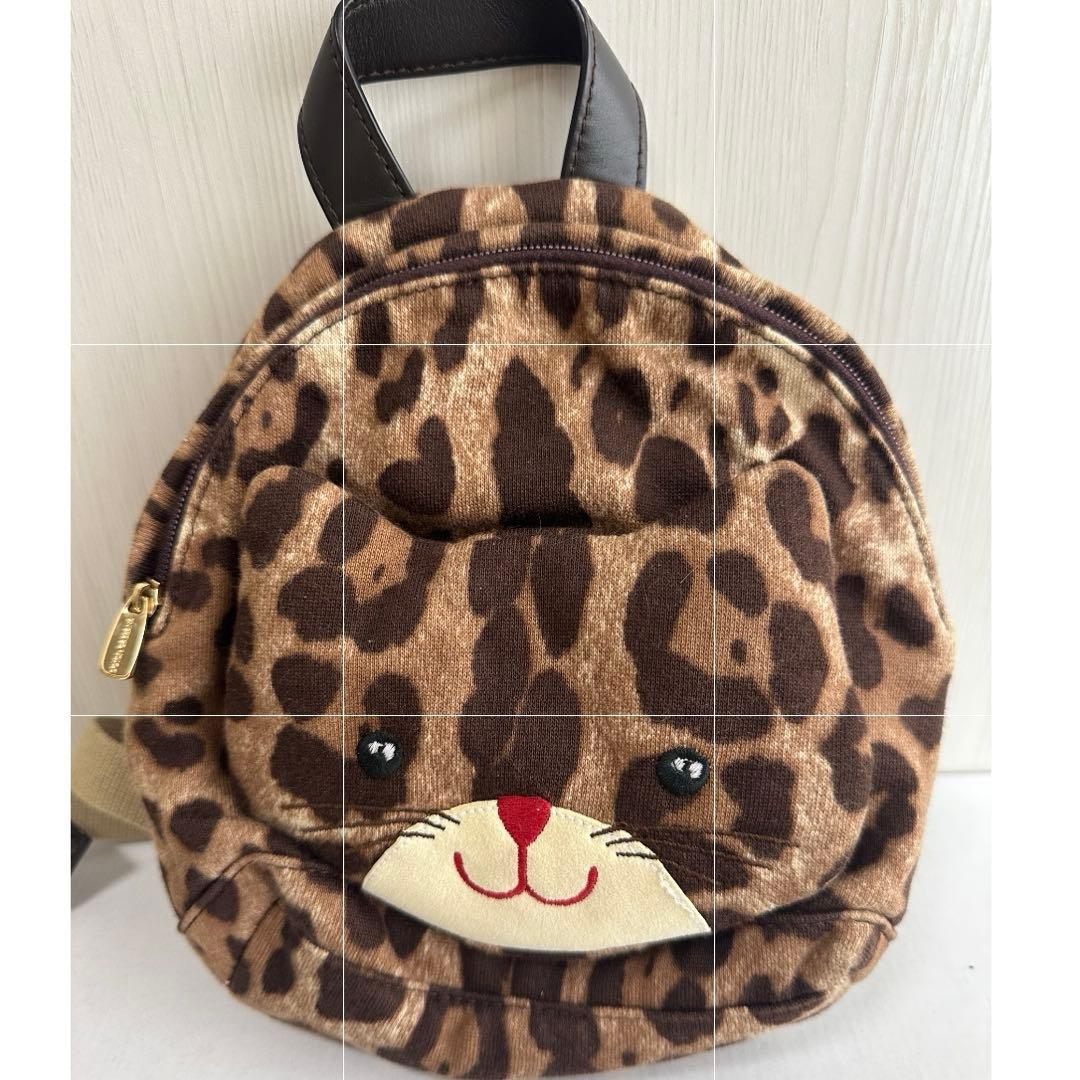 ドルガバ【Dolce & Gabbana】 キッズヒョウ柄リュック DOLCE＆GABBANA】ドルチェアンドガッバーナ『レオパード ぬいぐるみ