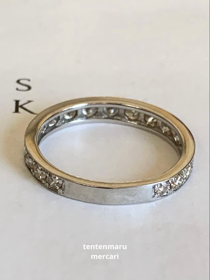 ♡*♡様 pt900 ☆ 1.00ct ダイヤモンドフルエタニティリング