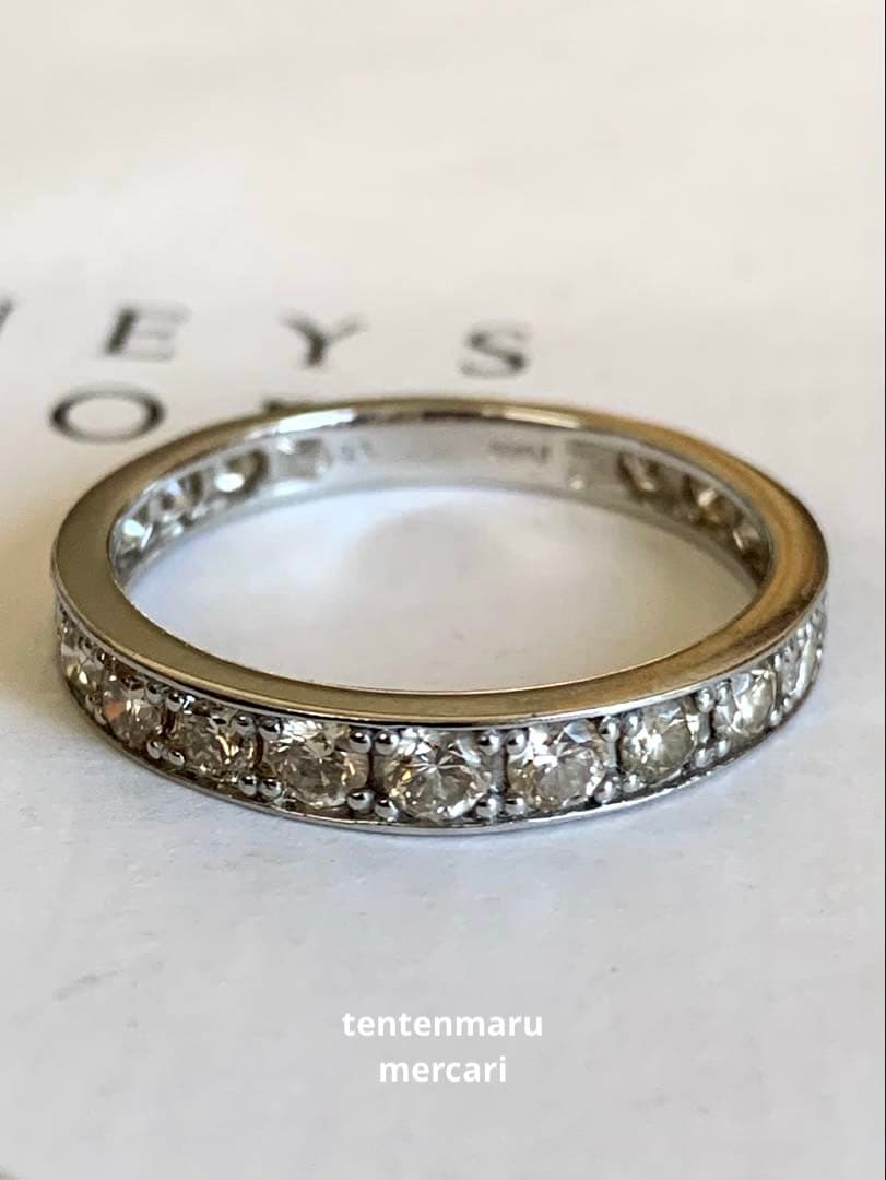 ♡*♡様 pt900 ☆ 1.00ct ダイヤモンドフルエタニティリング
