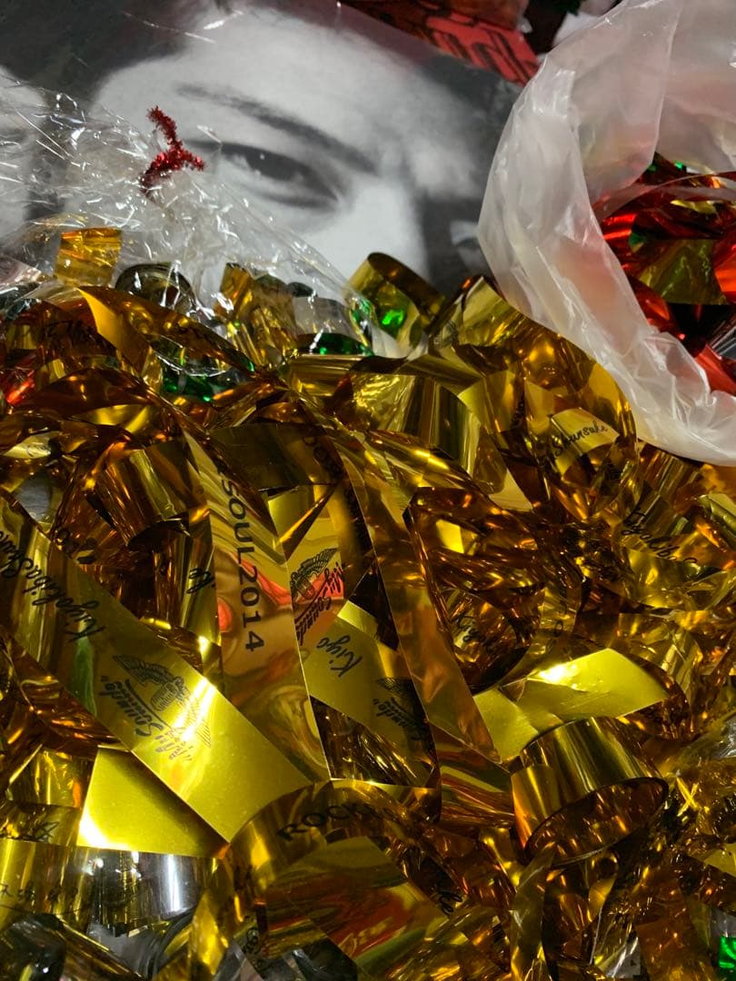 清木場俊介 ライブ 金 銀 赤 緑 テープ