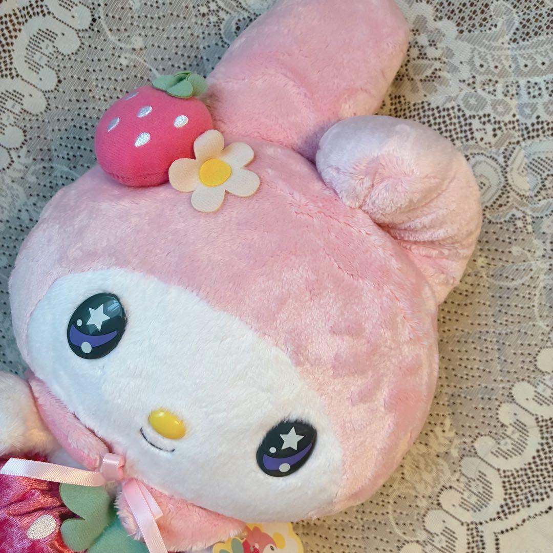 【マイメロディ】くたくた いちご ぬいぐるみ 平成Sanrio 希少レア