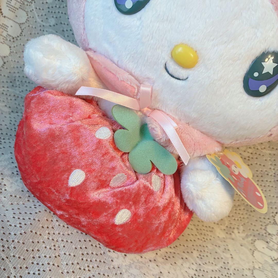 【マイメロディ】くたくた いちご ぬいぐるみ 平成Sanrio 希少レア
