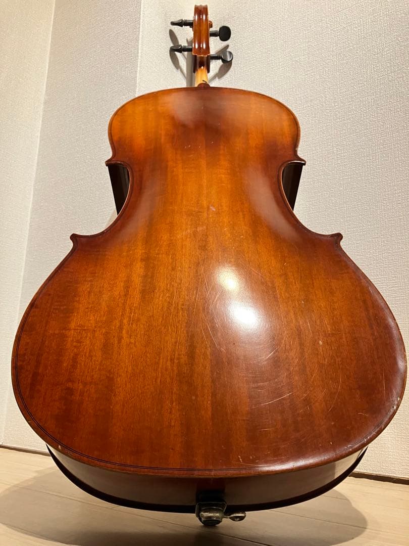 スズキチェロcello No72 4/4 1980年製造 ビンテージチェロ半世紀
