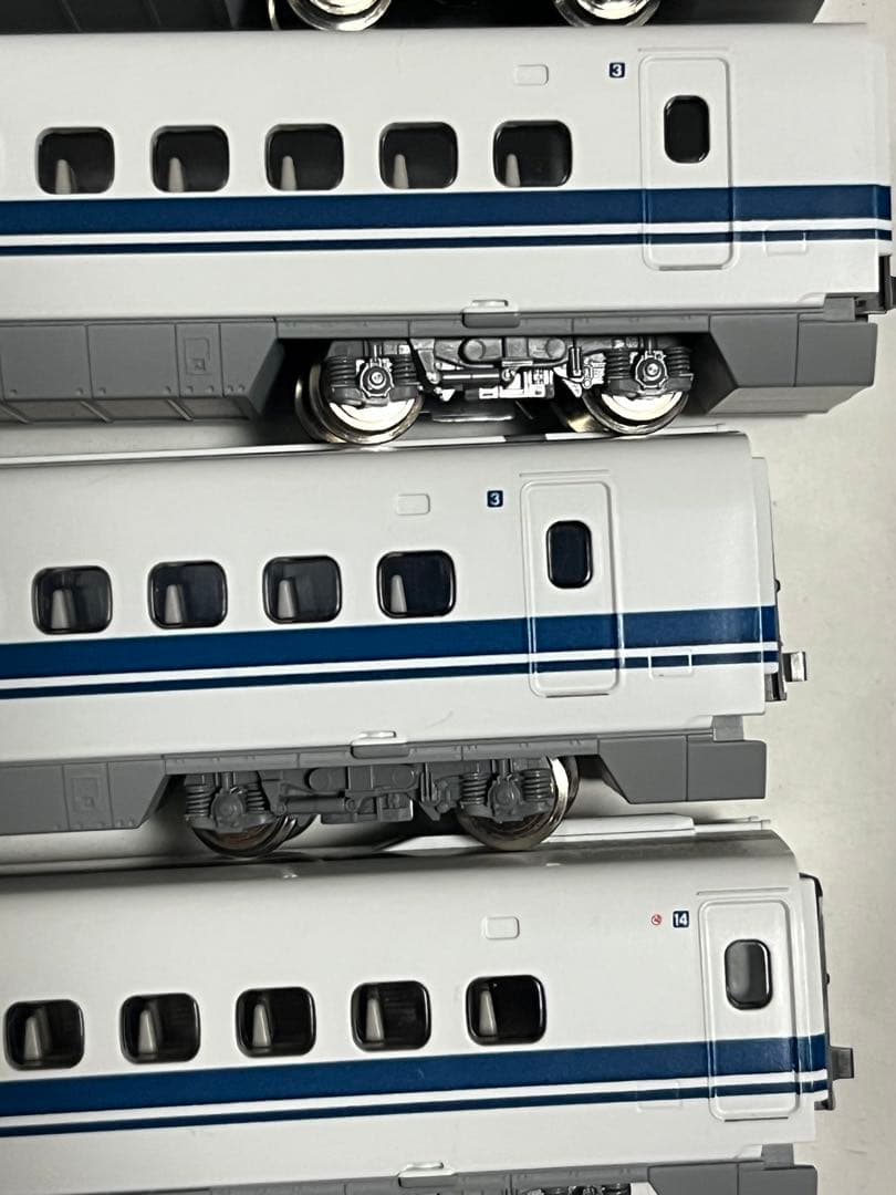 700系新幹線8両　kato ライト点灯動力動作確認済