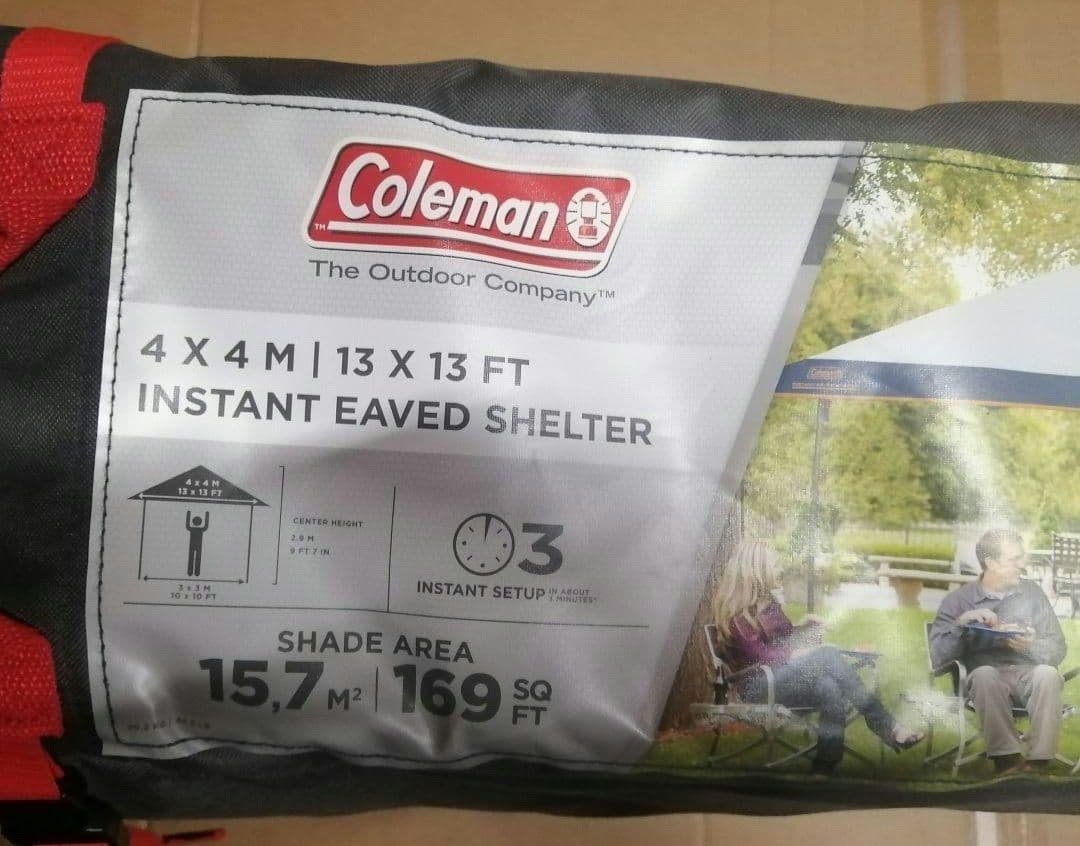 外袋傷ありコールマン 396cm × 396cmCOLEMAN 13X13